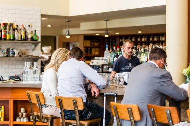 Pazar Ticaret restoranda