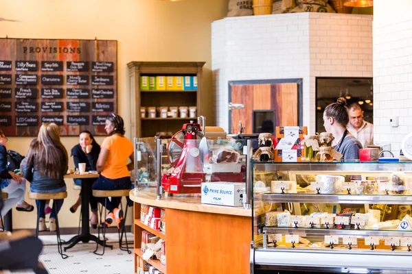 Typische zondag in Mercantile restaurant — Stockfoto