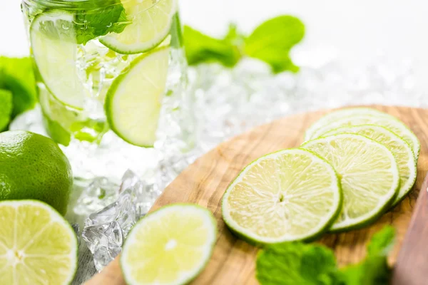 Water made with organic citruses — Stock Photo, Image