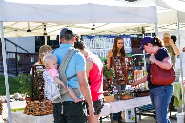 Summer farmers market — Stock Photo, Image