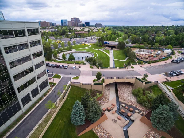 Parque urbano en Denver — Foto de Stock