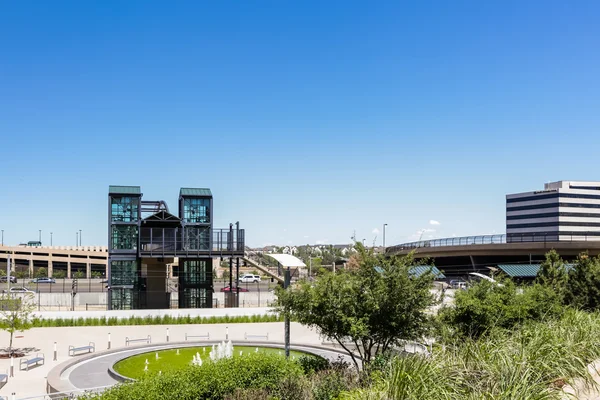 Light rail station — Stock Photo, Image