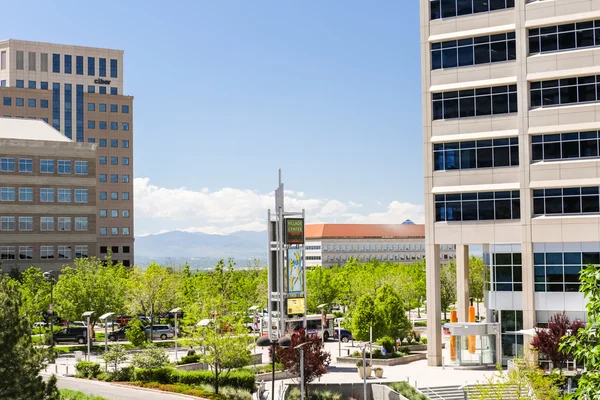 Light rail station — Stock Photo, Image