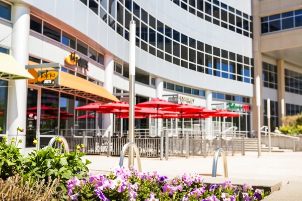 Light rail station — Stock Photo, Image