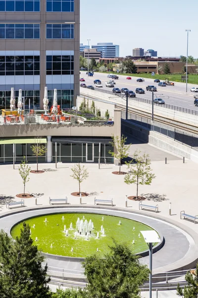 Light rail station — Stock Photo, Image