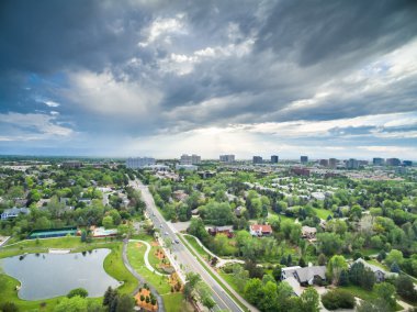 Kentsel Park havadan görünümü 