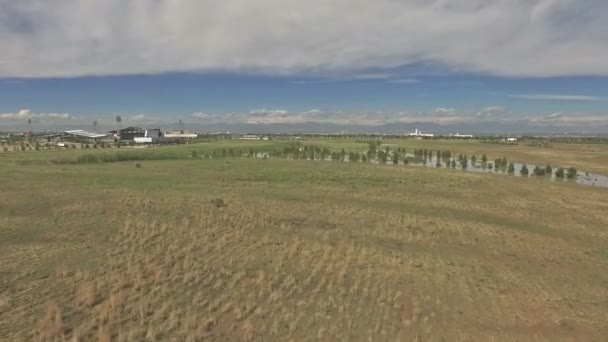 科罗拉多河的空中景观 — 图库视频影像