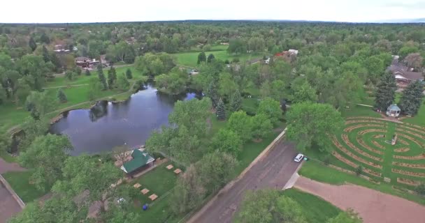 View of Residential neighborhood — Wideo stockowe