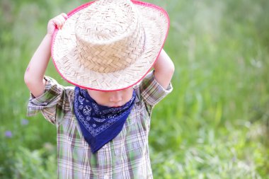 sevimli küçük çocuk parkı