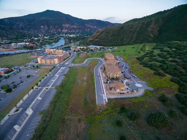 Aerial view of  Apartment complex — Stock Photo, Image