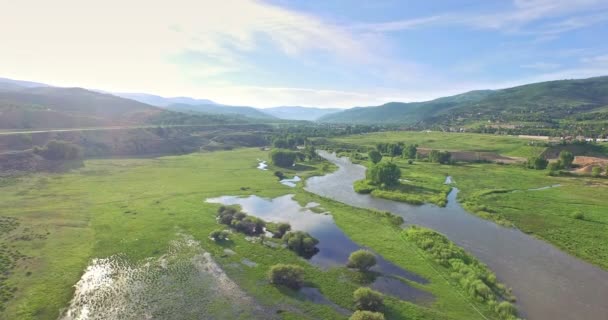 Vue aérienne du fleuve Colorado
