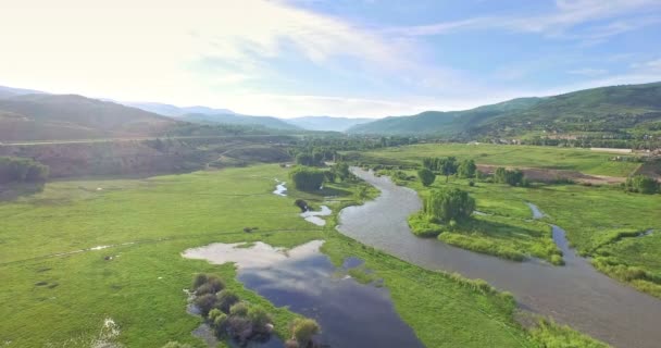 Vue aérienne du fleuve Colorado