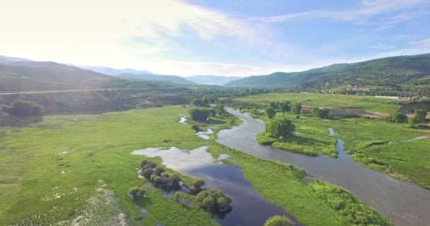 Vue aérienne du fleuve Colorado