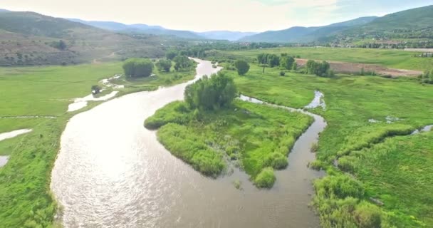 Vue aérienne du fleuve Colorado
