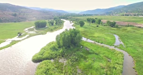 Vue aérienne du fleuve Colorado