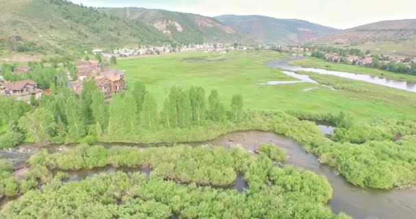 Luftaufnahme des Colorado River — Stockvideo