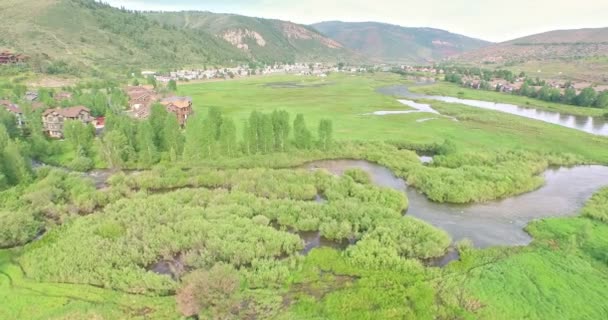 Vista aerea del fiume Colorado — Video Stock