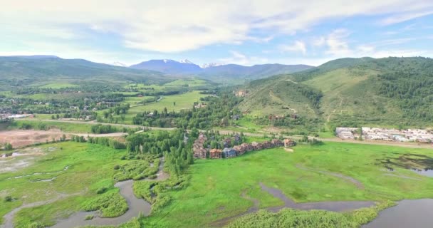 Vista aérea del río Colorado — Vídeo de stock