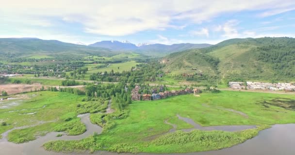 Vue aérienne du fleuve Colorado — Video