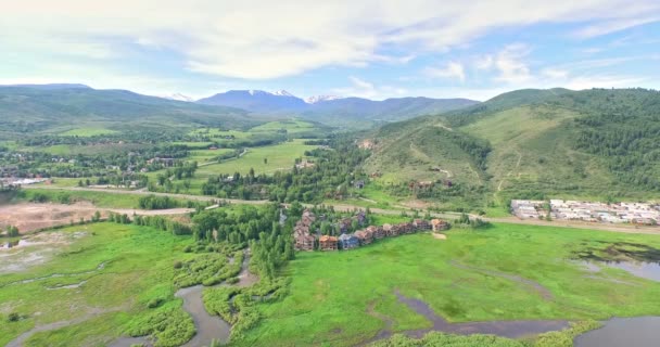 Widok z powietrza na rzekę Kolorado — Wideo stockowe