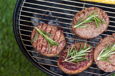 Yaz piknik, hamburger köftesi