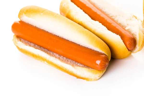 Traditionelle Hot Dogs — Stockfoto