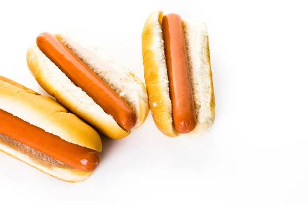 Cachorros quentes tradicionais — Fotografia de Stock