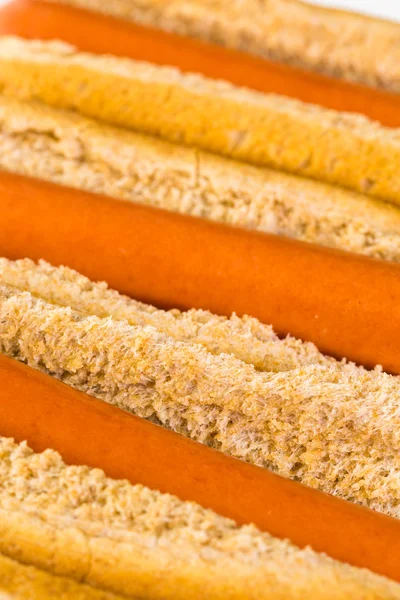 Traditionelle Hot Dogs — Stockfoto