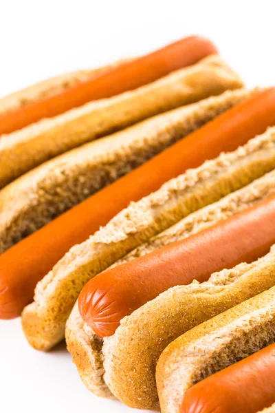 Traditional hot dogs — Stock Photo, Image