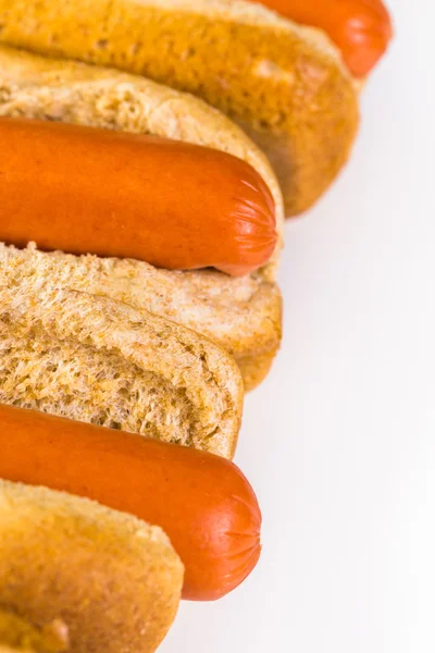 Traditional hot dogs — Stock Photo, Image