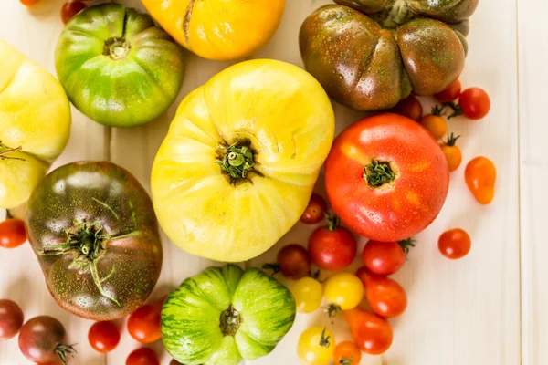 Frische Tomaten als Erbstück — Stockfoto