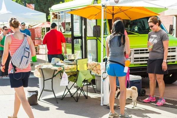 Summer Farmers market — Stock Photo, Image