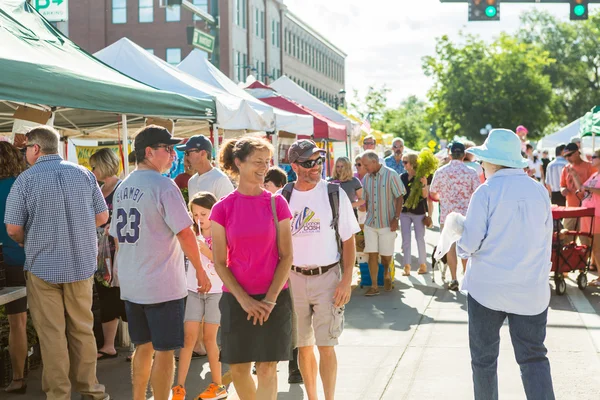 Summer Farmers market — Stock Photo, Image