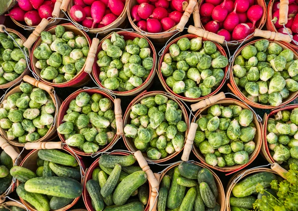 Mercado de agricultores de verano — Foto de Stock
