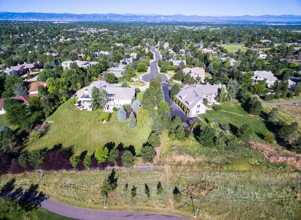 Luxury homes view — Stock Photo, Image