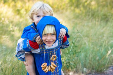 Çocuk Rus kostümleri