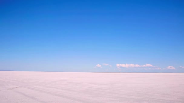 Bonneville Salt Flats — Stok Video