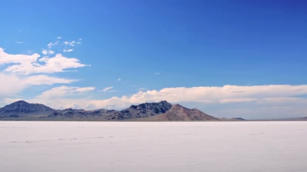 Bonneville солят квартиры — стоковое видео