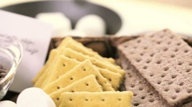 Smores DIP büyük marshmallow ile