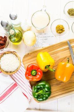 Düşük kalorili dolma biber