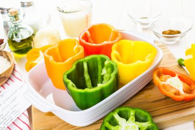 Düşük kalorili dolma biber