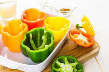 Düşük kalorili dolma biber