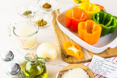 Düşük kalorili dolma biber