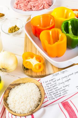 Düşük kalorili dolma biber