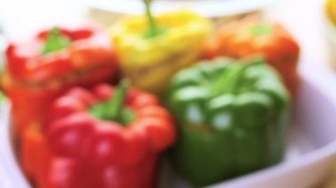 Düşük kalorili dolma biber