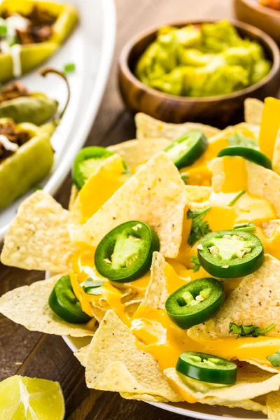 Vejetaryen Nacho tortilla cips ile