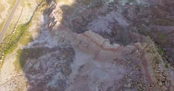 Berge bei Grand Mesa malerische Nebenstraße in der Nähe Grand Junction — Stockvideo