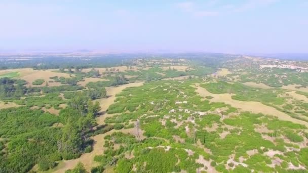 Vistas al parque suburbano — Vídeos de Stock