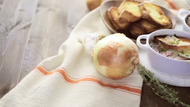 Soupe à l'oignon française 