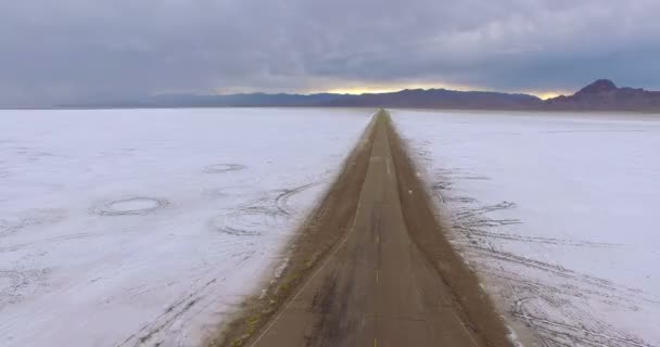 Bonneville salt διαμερίσματα — Αρχείο Βίντεο